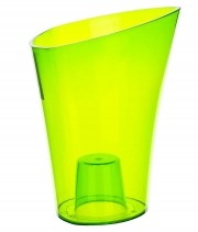 Изображение товара Вазон Венус прозрачный зеленый